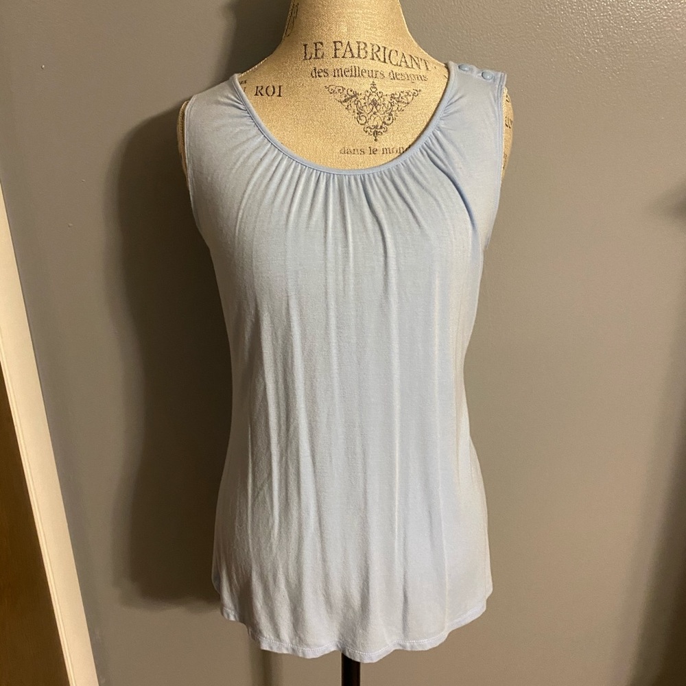 Banana Republic Baby Blue Tank Top